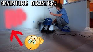 DIY PAINT DISASTER | NEW HOUSE UPDATE