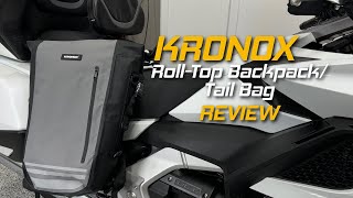 KRONOX 30L Rolltop Backpack/Tail Bag Review