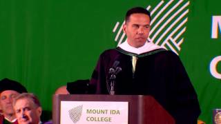 Steve Pemberton’s Keynote Address at Mount Ida College Commencement