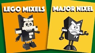 LEGO Mixels  - Major Nixel - Stop Motion Build (How to Build)