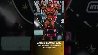 #chrisbumstead Wins 6h Classic Physique Title  At Olympia 2024 #mrolympia #bodybuilder #winner