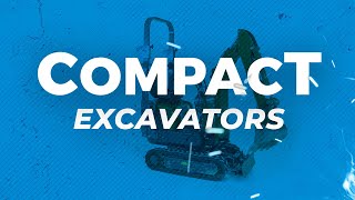 Compact Excavators Equipment - TheRentalGuys.Ca