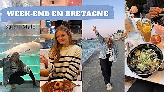 Week-end vlog en BRETAGNE 🦀 | friends, restaurants, shopping, Grand aquarium de Saint-Malo,…