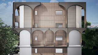 300sqyd residential exterior design