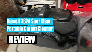 Review Bissell 3624 Spot Clean Professional Portable Carpet Cleaner 2024