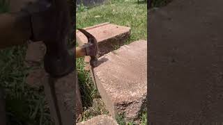 How to install the bottom level of tree ring - how to install tree ring with wall blocks - DIY Hacks