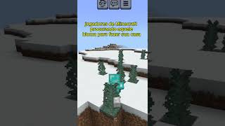 Jogadores De Minecraft Buscando Aquele Bioma Para Fazer Sua Casa #shorts #minecraft