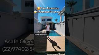 Casa de 4 quartos  pertinho da praia vídeo completo vindo aí 🥰