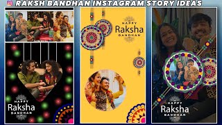 Raksha Bandhan Creative And Simple Instagram Story Ideas | Instagram Stories 2022