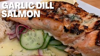 GARLIC DILL SALMON