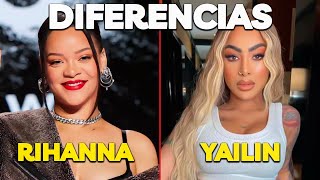 DIFERENCIAS ENTRE RIHANNA & YAILIN LA MAS VIRAL 😂