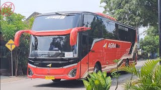 Hunting Bus Angkatan Siang di Sukoharjo banyak bus dari wonogiri