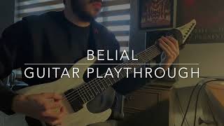 Crown of Horns - Guitar Playthrough - Belial