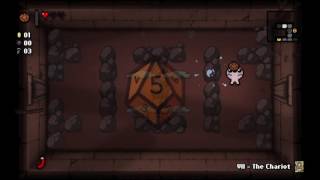 The Binding of Isaac: wooden dice in action