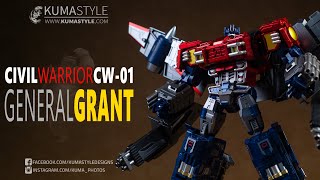 Review: Civil Warrior CW-01 General Grant (War Within Optimus)