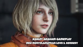 Astley Graham Gameplay, Misi Menyelamatkan Leon yang Terkurung..