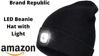 LED Beanie Hat with Light,Unisex USB Rechargeable Hands #shorts #shortsvideo