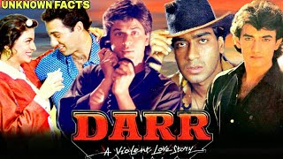 DARR - Sunny Deol , Shahrukh Khan , Aamir Khan & Ajay Devgan | Darr 1993 Movie Unknown Casting Facts