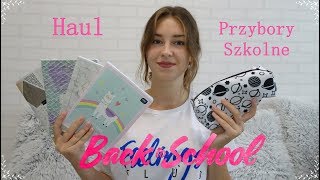 HAUL PRZYBORY SZKOLNE✏️ | back to school 2018📚