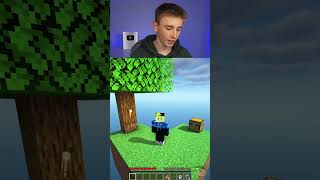 Minecraft: Skyblock Day 1🌍 #shorts