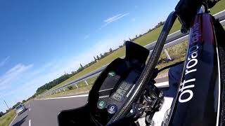 aprilia MX 125 (Rotax 122) Performancetest Scalvini Twin Air V-Force 3