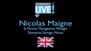 A3 Communications Technology Live: Nicolas Maigne, Micron, testimonial