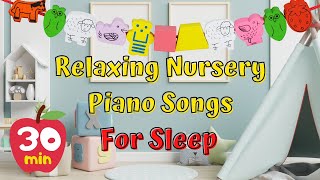 Soothing Slumber: 30 Minutes of Relaxing Nursery Rhymes for Peaceful Sleep | Sleep Music for Kids