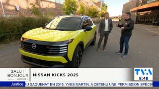 Présentation du Nissan Kicks 2025 en compagnie de Richard Turcotte