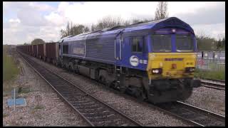 Rail Freight workings at Barnetby in North Lincolnshire on 29th April 2021 [12 mins]