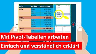 Excel: Pivot Tabelle erstellen - Schritt für Schritt erklärt +Tipps & Tricks