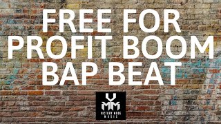 [FREE FOR PROFIT USE] Boom Bap Rap Instrumental Beat - Head Nodder (Prod.by Slap Up Mill)