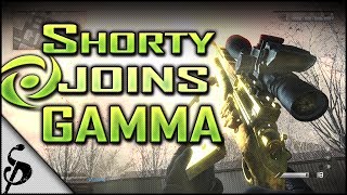 Shorty Joins #GammaGamers Team!! - Call of Duty Ghosts - Pure Silenced USR Sniping FFA on Freight