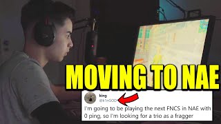 FaZe K1ng MOVING to NAE For FNCS! Why Ops Didn't Get PERM BANNED..? Clix LOVES 50 Man Zone Wars BFC?