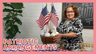 DIY With Me: Two Patriotic Arrangements 2024