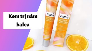 Review kem trị nám balea của đức có tốt không? Cách dùng? Giá bao nhiêu