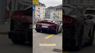 Ferrari 812 Competizione Aperta 🩷🖤 #shorts #automobile #richlife #youtubeshorts #cartok #rich