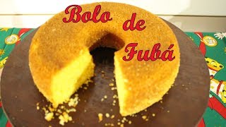 BOLO DE FUBÁ