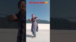 Dil khush Rakh Mitra #punjabisong #dance #short