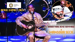 Baaba Maal chante son ami  Mansour SECK: journees Afrik impact de AFRICA LEADERSHIP GROUP DENVER