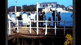 🇩🇪[super8] 1970s Alster Boat Trip - Hamburg,  Federal Republic of Germany