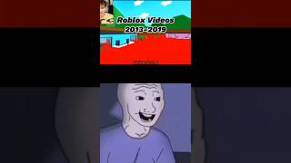 Roblox then vs now #shorts #roblox #viral