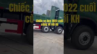 Chiếc xe Ben 2022 cuối cùng về với khách hàng #xeben #xebenchenglong