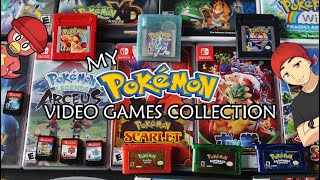 MY ENTIRE POKEMON VIDEO GAMES COLLECTION 2024 - Magbo Gaming