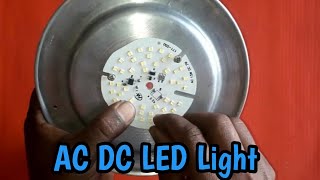 how to make AC DC led light