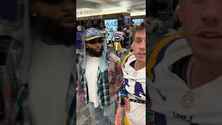 Odell Beckham Jr at LSU locker room