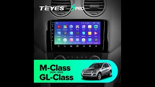 Штатная магнитола Teyes CC2L 2+32 для Mercedes Benz M164/GL164