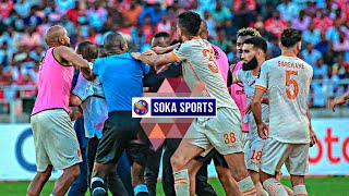 Cheki Vurugu za Waarabu | Goli la Offside | Simba 1-0 Berkane | Kombe la Shirikisho Barani Afrika