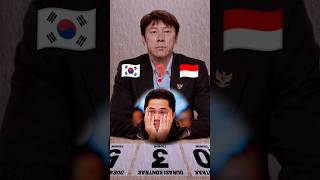 kontrak shin tae-yong habis | ingin latih korea selatan⁉️ erick thohir mengaku pasrah😞😭