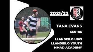 LLANDEILO U16s 2021/22  - TANA EVANS - CENTRE