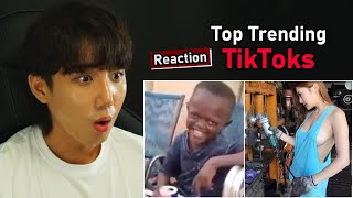 Top Trending Tiktoks - KOREAN reaction by Brian Lee